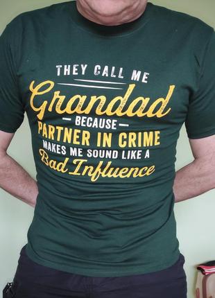 Стильная новая сток катон фирменная футболка hanes.м