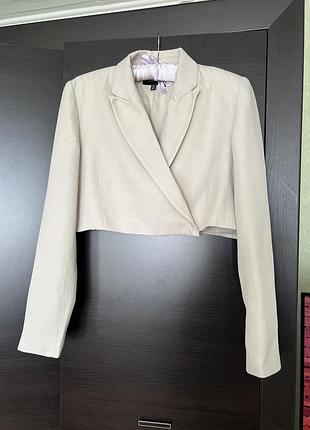 Укороченный, короткий жакет, пиджак karen millen, zara