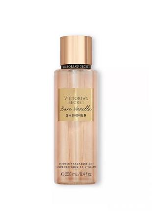 Victoria's secret bare vanilla shimmer спрей мист с шиммером