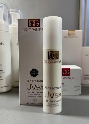 Солнцезащитный крем dr. grandel protection uv lsf 50 cream, 50 мл