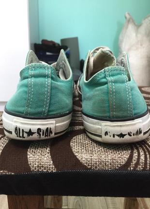 Кеды converse all stars мятный цвет 41,5 размер торг конверс4 фото