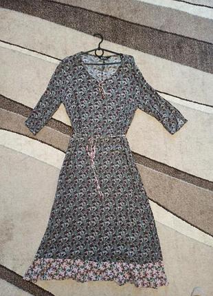 Платье в стиле бохо из вискозы