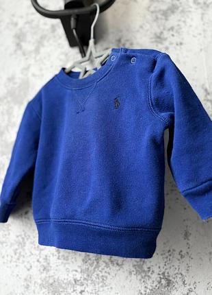 Кофта флисовая polo ralph lauren 9 мес 6