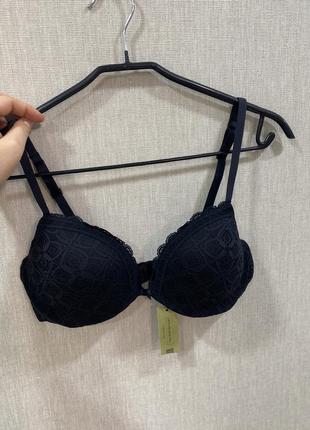 Лифчик intimissimi бюстгальтер черный кружевной кружевесной