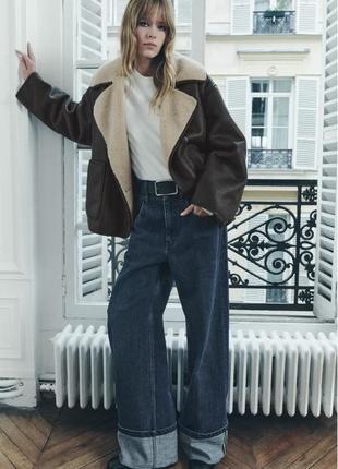 Дубленка zara