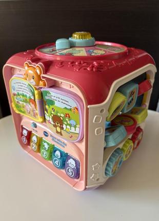 Музичний інтерактивний куб vtech (французька мова)