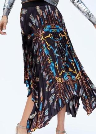 Юбка плиссе zara 2