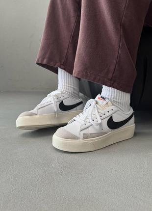 🔵nike blazer low platform 2