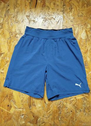 Бігові еластичні шорти puma