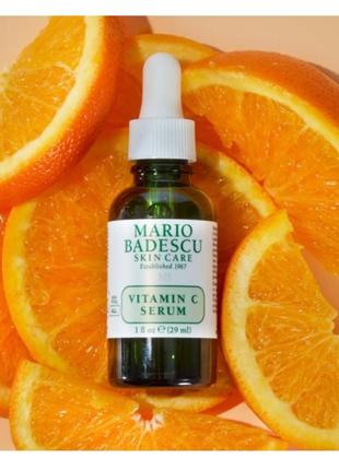 Сыворотка для лица с vitamin с mario budescu