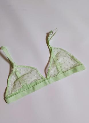 Бралетт сеточка в горох #1120#