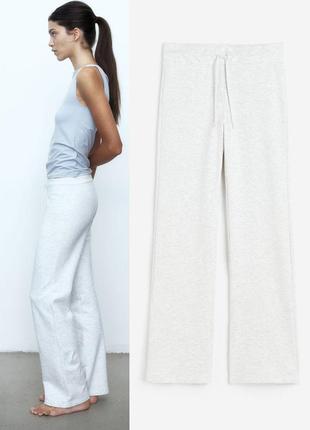 Спортивные прямые штаны h&m xl 48-50-52