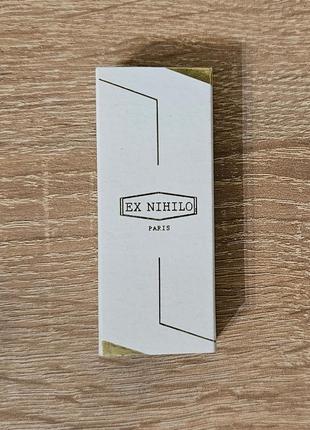 Парфумована вода ex nihilo fleur narcotique 2ml