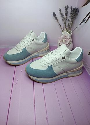 Кроссовки женские кожаные турция