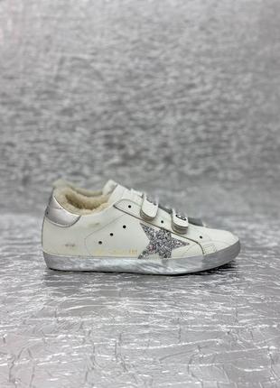 Кеди golden goose утеплені