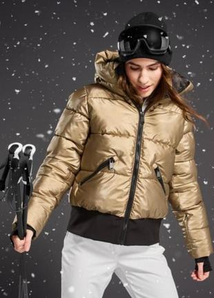 Жіноча куртка-бомбер crivit glamour ski deluxe