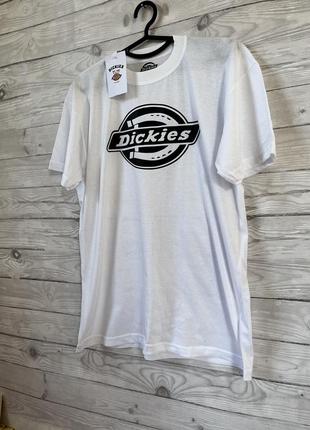 Футболка белая dickies унисекс