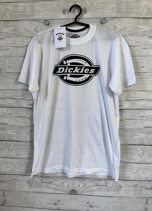 Футболка белая dickies унисекс2 фото