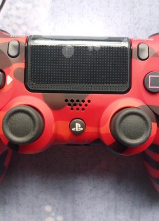 Стильний камуфляжний ps4 dualshock 4 v2 wireless controller red camo