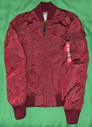 Бомбер alpha industries, оригінал, розмір s/m