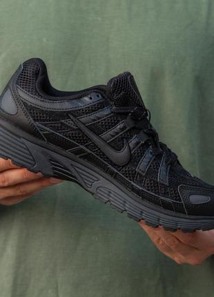 Nike p-6000 triple black (37-45р)