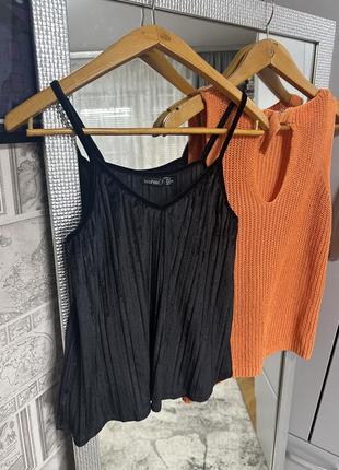 Майка бархатна boohoo