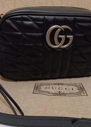 Міні-сумка через плече gucci gg marmont 2