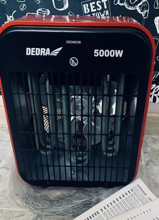 Электрический обогреватель вентилятор 5квт, dedra ded9922b польша