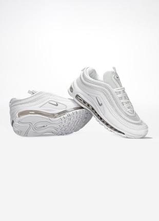 Кроссовки nike air max pillar pine green beans 97 white