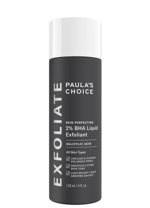 Paula's choice skin perfecting 2% bha liquid exfoliant тонік із саліциловою кислотою 2% , 118 мл