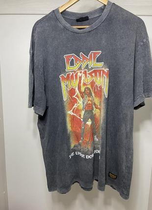 Мужская футболка eddie munson the upside down tour «86 t-shirt