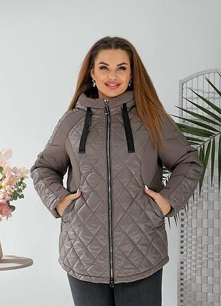 Куртка батал, большие размеры. весна осень. весенняя