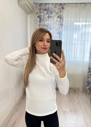 Жіночий трикотажний гольф водолазка модель 4118