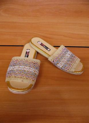 Шлепанцы sun shoes размер 33