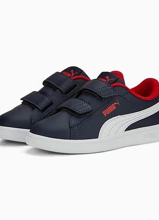 Puma детские кроссовки smash navy white