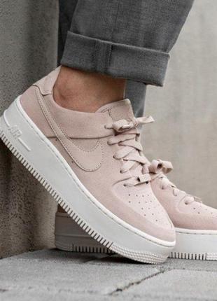 Новые кроссовки женские демисезонные nike af1 sage low.р.36 розовые