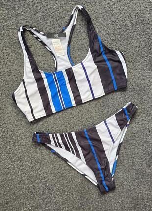 Купальник роздільний, бікіні cupshe, missguided, розмір s-m.