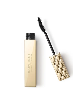 Туш для вій для об'єму та підкручення holiday première volume & curl mascara kiko milano зі стійкіст