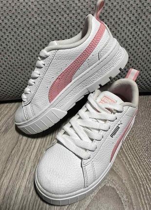 Оригінальні шкіряні кросівки puma 33 розмір 21 см is puma mayze оm кроссовки демисезон