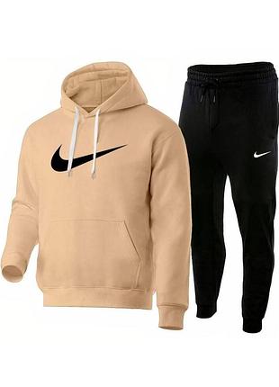 Худи кофта с капюшоном + спортивные штаны, мужской спортивный костюм высокого качества3 фото