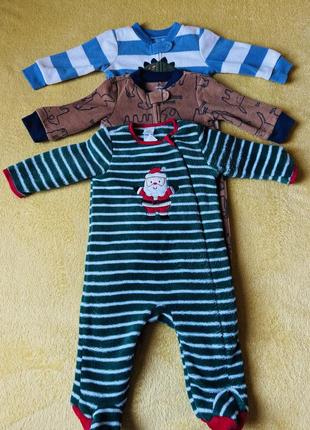 Флисовые человечки carters, 6, 9 м
