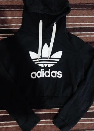 Укороченный худи adidas