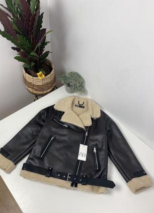 Трендова дублянка zara s