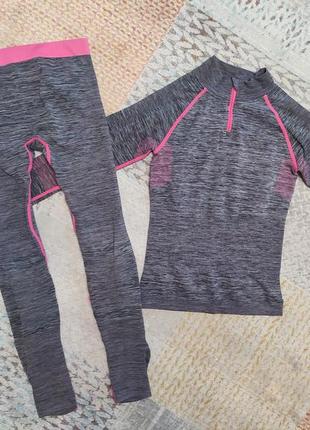 Зональное бесшовное термо белье basics bodywear
