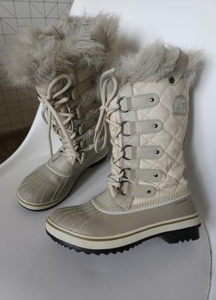 Зимние сапоги sorel оригинал, теплые зимние ботинки sorel, водонепроницаемые сапоги канада 36 2/3р