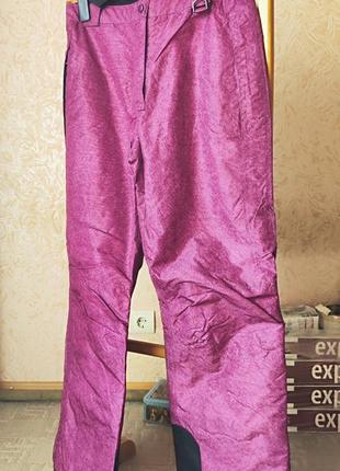 Штани комбінезон лижні темно бузковий crivit 158/164