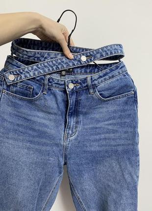 Джинси missguided розмір 10 синього кольору