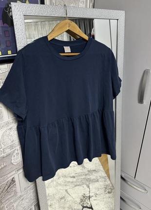 Футболка рюша h&amp;m