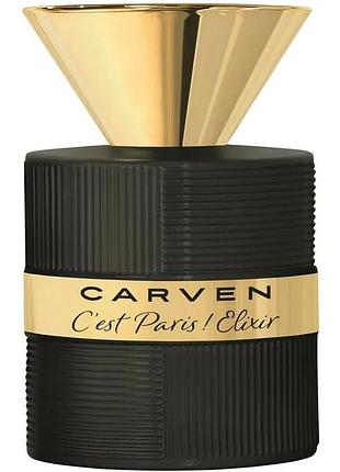 Парфумована вода carven c'est paris elixir pour femme, 50 мл, парфюмированная вода для женщин