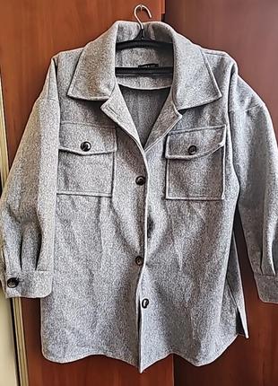 🖤made in italy. нова тепла рубашка оверсайз.